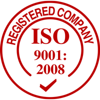ISO 9001:2008 registered